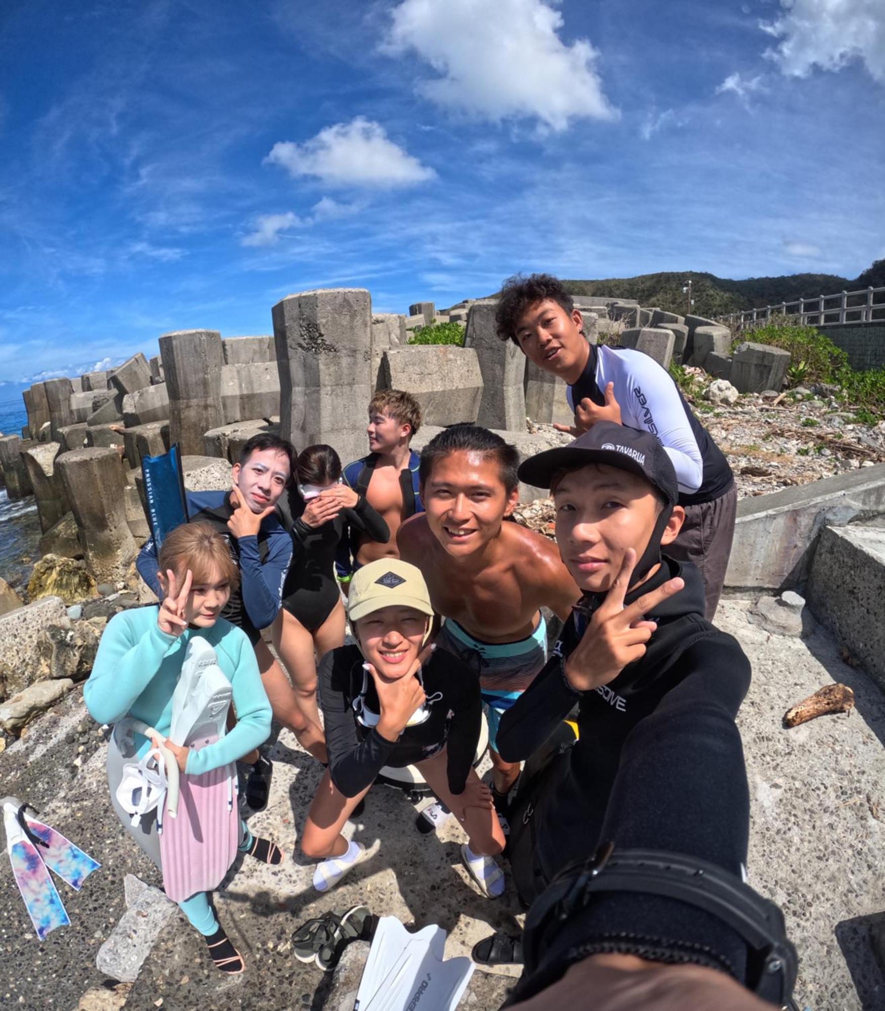 綠島寧靜海自潛旅宿 Twinkleocean Freediving Hostel 緑島郷 エクステリア 写真